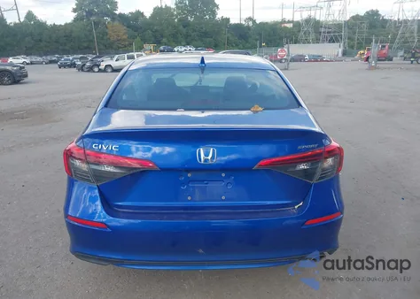 2022 Honda Civic Sport from USA, damaged, VIN 2HGFE2F51NH587243